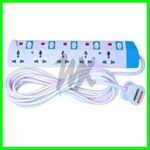 Power King  Power Extension Cable-White