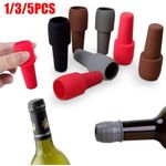 Reusable Wine Bottle Caps – 3PCS Leakproof Wine Sealer