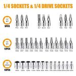 product_image_name-Mythco-46Pcs Socket Wrench Set - Auto Repair Tool Kit Black Ratchet-2