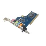 Genera PCI sound card 7.1 7 Channels Black
