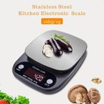 product_image_name-Generic-Stainless Steel Digital Kitchen Scale – 10kg Capacity, 1g Accuracy-1
