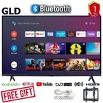 Gld  43" Inch(FHD) Smart Android TV With GooglePlay,BLUETOOTH-ENABLED+Wall Bracket+Extension cable