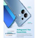 product_image_name-Generic-Xiaomi Redmi Note 13 4G Phone Case, Clear Protective Phone Cover for Second Device-2