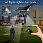 product_image_name-Generic- Triple Lens HD Security Solar Camera with 4G Sim Card slot Outdoor Smart Wireless CCTV Camera-3