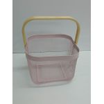 product_image_name-Generic-Portable Fruit Storage Basket – Alloy Mesh with Bamboo Handle-3