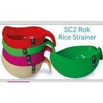 product_image_name-Generic-Multi-Functional Rice Washing Bowl & Vegetable Colander, Kitchen Strainer with Easy-Drain Side Spout-2