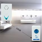 Smart Wireless Remote Doorbell – 100M Long Range, 36 Melodies & LED Flash Indicator
