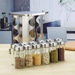 product_image_name-Generic-Revolving Spice Rack, Empty 12-Jars Rotating Spice Rack Organizer-4