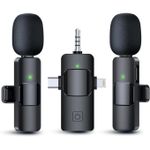 product_image_name-Generic-K15 3-in-1 Wireless Lavalier Lapel Mic for YouTube, Content Creation & Vlogs-1