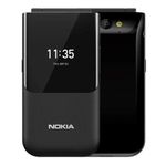 Nokia 2720 4G Flip Mobile, Mobile Phone, Dual Screen, Dual Sim Card - Black