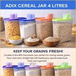 Adix Cereal Jar 4 Litres  1pc