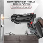 product_image_name-Generic-47 wireless electric screwdrivers, rechargeable lithium batteries, mini drills, 3.6V electric multifunctional tool set, home maintenance and repair-5