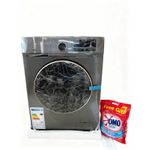 TCL 8kgs Front Load Wash and Spin Washing Machine WITH 2 YEAR WARRANT CARD AND FREE OMO GIFT