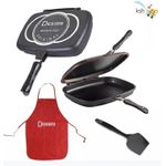 Dessini  Double Grill Pan – Non-Stick Double Sided Cooking Pan