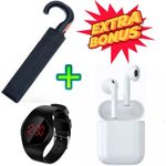 Strong Family handbag Umbrella + Free Watch & Earbuds 