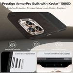 product_image_name-Generic-Apple iPhone 16 Pro Max BENKS Prestige ArmorPro Kevlar Aramid Fiber Case, Built-in N52 Magnets for MagSafe, Ultra-Slim Design, and Lightweight Durability-6