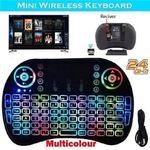 Wireless Mini Keyboard For Smart TV & Android Box Rechargeable Backlit Keyboard