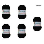 product_image_name-Fashion-5 PCs butterfly yarns _ black-1