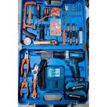 Makita Accessories Cordless Drill 47PC Tool Set 36v WITH 2 Batteries