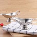 product_image_name-Generic-Stainless Steel Gravy Boat / Sauce Server - Durable Tableware Jug For Gravies, Sauces & Dressings-5