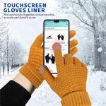 product_image_name-Generic-Women Men Warm Winter Touch Screen Gloves Stretch Classical Knit Mittens Wool Full Finger Outdoor Cycling Driving Glove-4