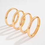 product_image_name-Fashion-4pcs  Arabian style  mini Chunky bangle -3