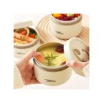 product_image_name-Generic-Round 550ml Bento Lunch Box, Stainless Steel with Lid-1