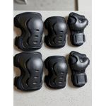 product_image_name-Generic-Black Breathable Full Protection Skating Cycling Protective Guards -1