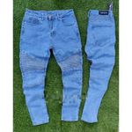Blue Balmain jeans