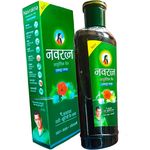 Navratna 200ml EXTRA THANDA(EXTRA COOL) Ayurvedic Oil nk