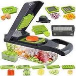 product_image_name-Generic-16-Piece Vegetable Cutter Slicer Dicer Chopper with Storage Container – Multi-Function Kitchen Food Processor-4