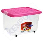 Kenpoly Hold & Carry Plastic Container No.1 18 Ltrs - Clear