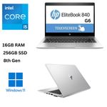 product_image_name-HP-EliteBook 840 G6 Core I5 16GB RAM 256GB SSD 8th Gen 14 inch Full HD Touchscreen 1.6GHz Quad Core Ultra Slim Refurbished Laptop-1