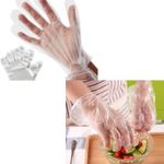 100pcs Disposable Polythene Gloves Kitchen Food prep