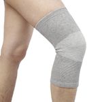 product_image_name-Generic-2 Pcs Knee Support knee Compression Sleeves support knee Guard, Braces Unisex (Grey)-1