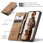 product_image_name-Caseme-Brown Soft Leather Wallet Flip Cover Case for Samsung Galaxy A55-2