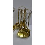 product_image_name-Generic-6 in 1 gold vanished serving spoon set with stand and ceramic handle-2