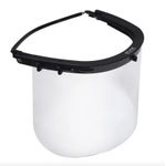 Face Shields with Universal Head Gear – Full Face Protection & Comfort