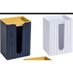 Wall mounted box organiser/saviette holder