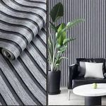product_image_name-Generic-Self- Adhesive Wallpaper Flute Panel Design - Gray-5M-1