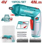 product_image_name-TOTAL-TSDLI0442 Lithium-Ion cordless screwdriver 4v-1