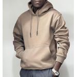 Plain unisex hoodie/