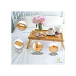 product_image_name-Generic-Foldable bamboo Breakfast in Bed Tray-sturdy Eco-friendly serving table with raised edges and handle-2