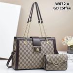 2 in 1 fancy ladies handbag