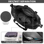 product_image_name-Generic-Travel Weekender Bag / Sports Gym Bag / Duffle Bag With Dry Wet Separation Shoe Pocket-3