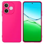 Soft Silicone Slim Fit Cover Anti-Scratch Shockproof Case for OPPO A5 Pro - Hot Pink