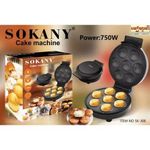 Sokany  Cake Machine – 7 Cavity Nonstick Electric Baker