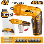 product_image_name-Ingco-CSDLI0442 Cordless screwdriver 4V 4Nm-1