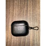 product_image_name-Generic-Luxury Soft Leather Case/Cover For Apple Airpods Pro 2 Shell Metal Keychain Shockproof Airpods Case-Black-2