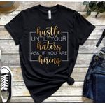 Hustle Black Tshirt